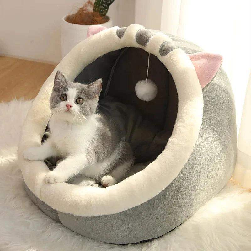 Washable Cat Lounger Cushion – Soft & Cozy Bed for Cats & Small Pets - Sublake 