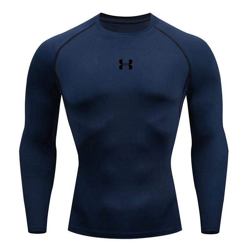 Men Premium Compression Gym Athletic Running Tshirt - Sublake 