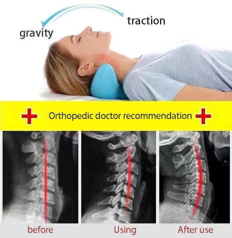 Cervical Neck Shoulder Chiropractic Relax Pillow - Sublake 