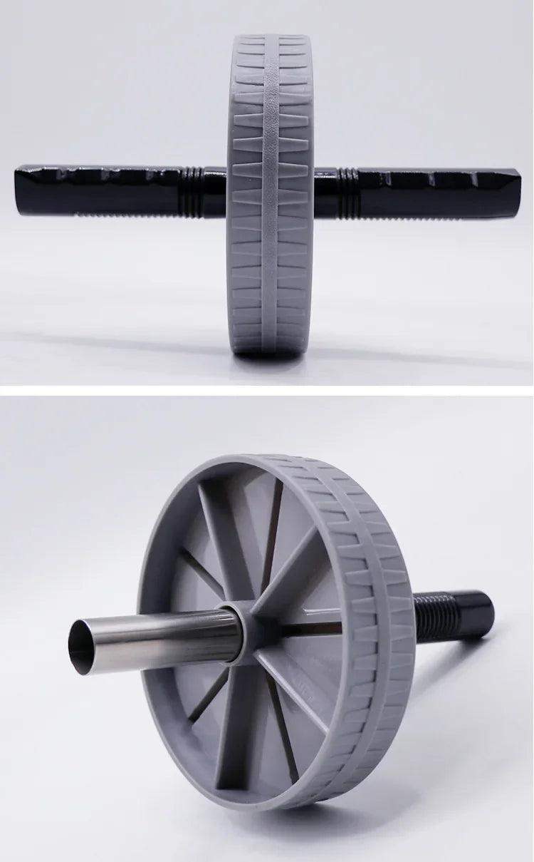 Single-Wheel Silent Ab Roller with Grip Design - Sublake 