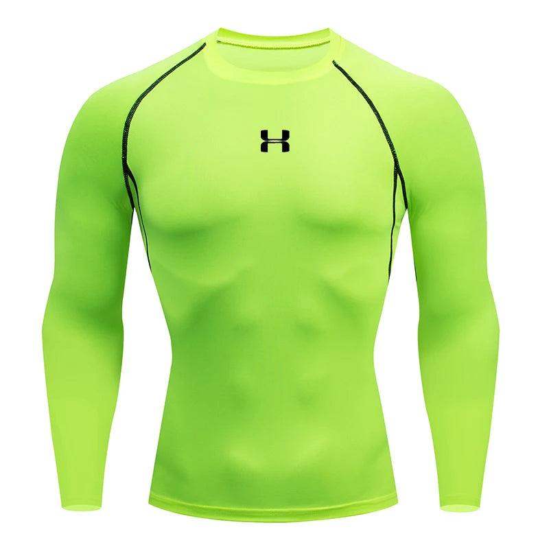 Men Premium Compression Gym Athletic Running Tshirt - Sublake 