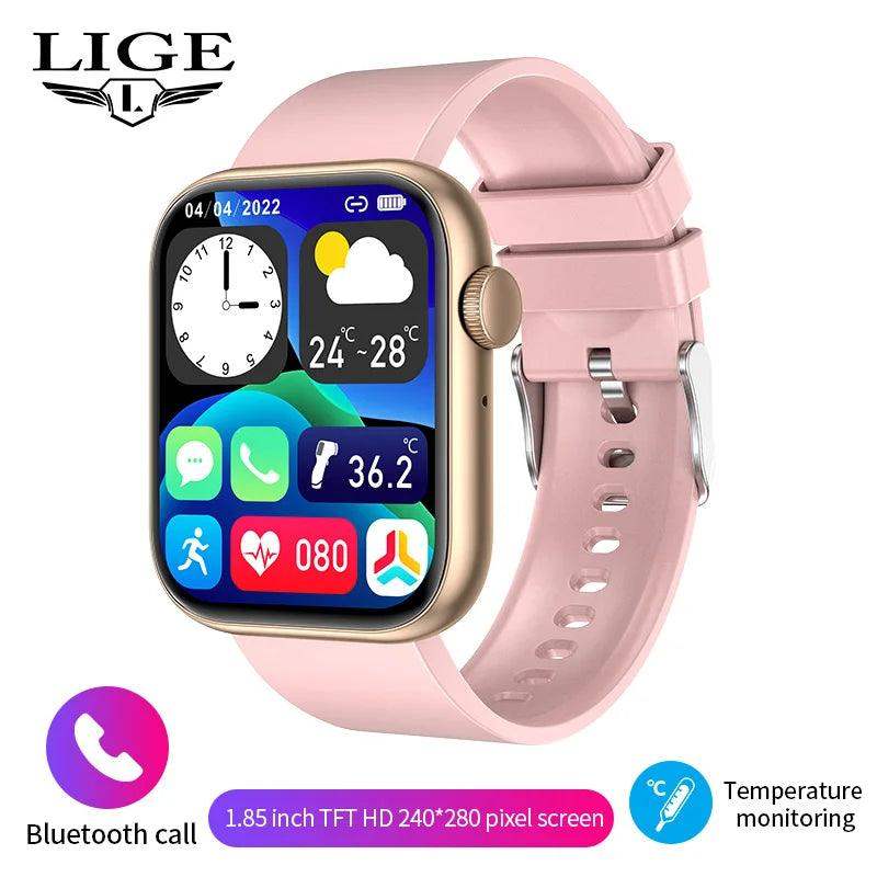 LIGE 2025 Smartwatch – Bluetooth Calls, Fitness & Style - Sublake 