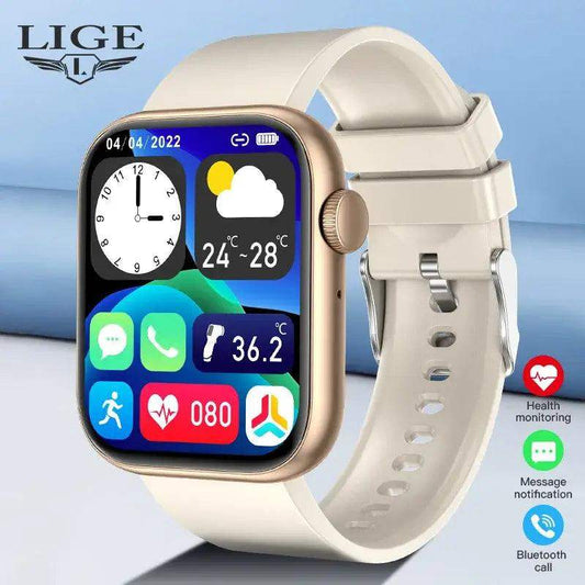 LIGE 2025 Smartwatch – Bluetooth Calls, Fitness & Style - Sublake 