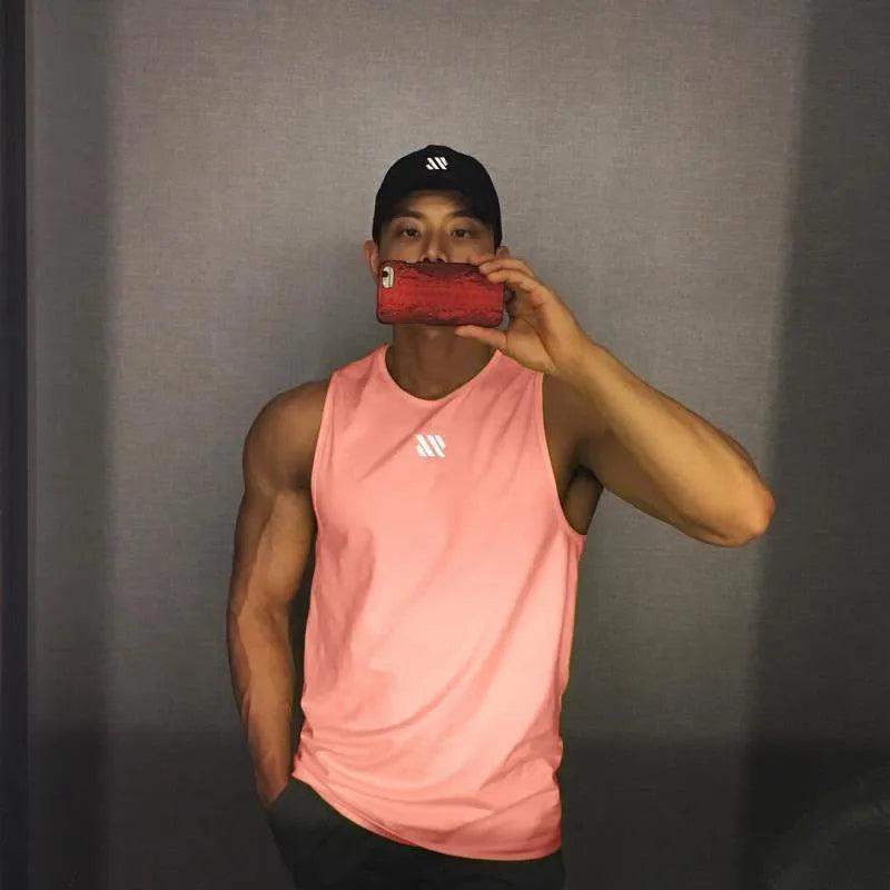 GITF Men Bodybuilding Gym Fitness Tank Top Shirt - Sublake 