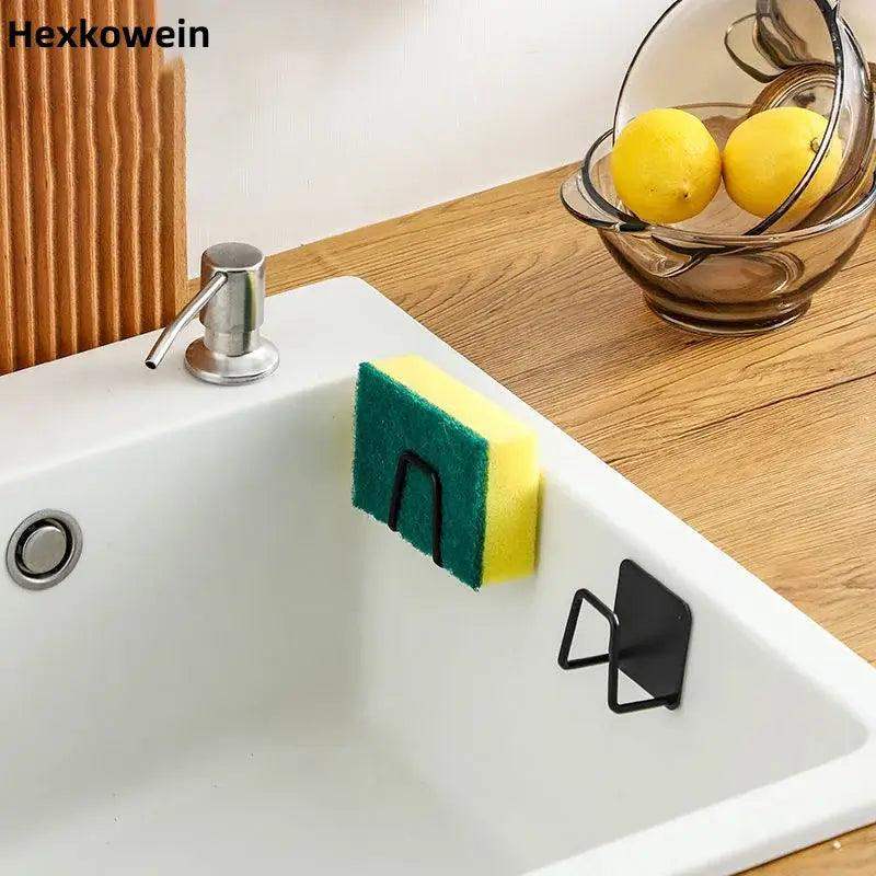 Adhesive Stainless Steel Kitchen Sink Sponges Holder - Sublake 