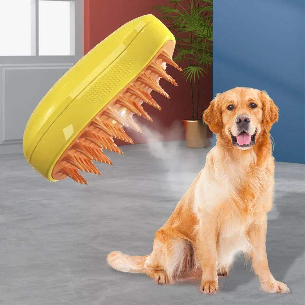 3 in 1 Pet Grooming Brush With Hair Removal And Massage - Sublake 