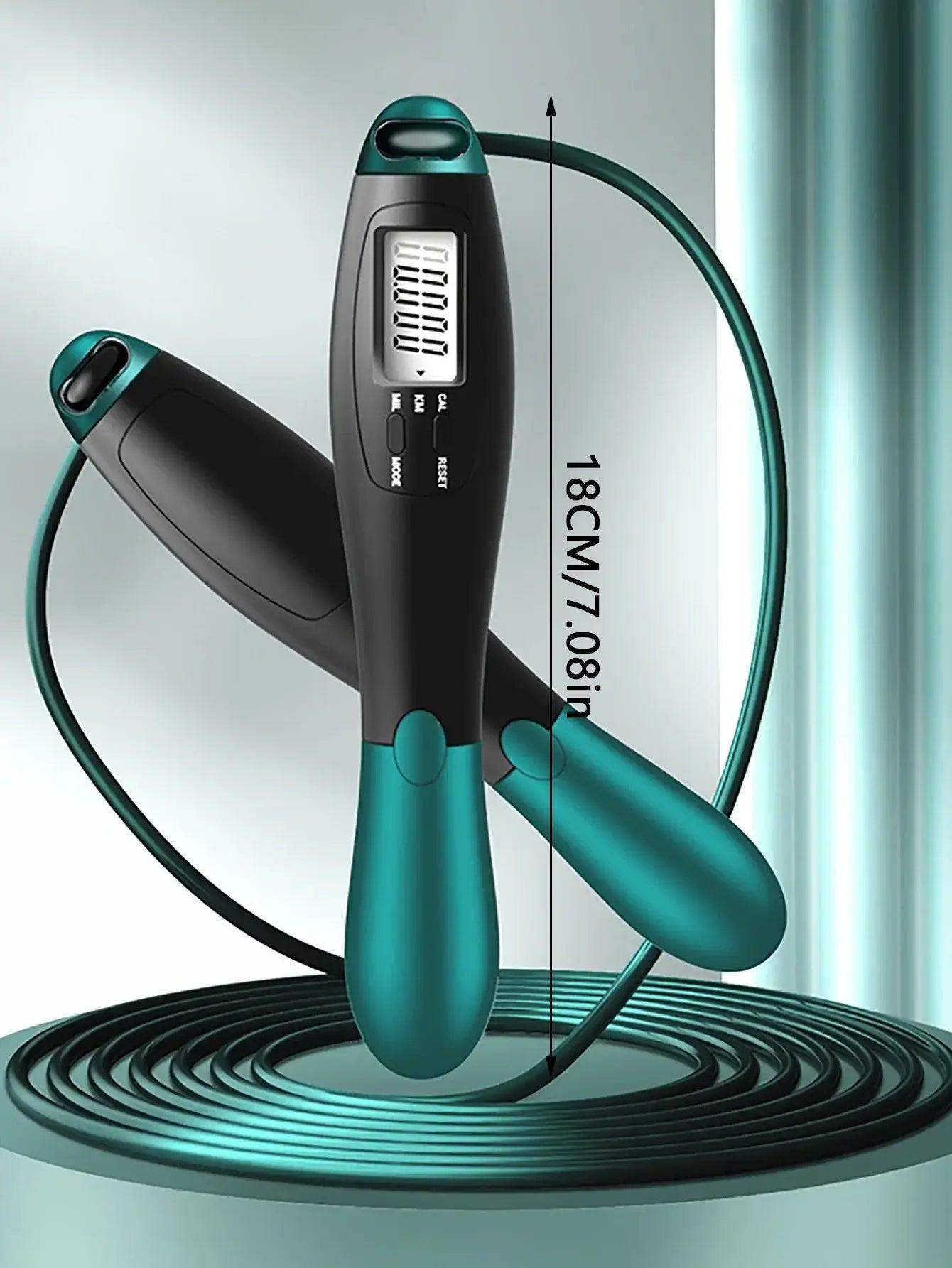 Cordless Digital Counter Weighted Skipping Rope Set - Sublake 