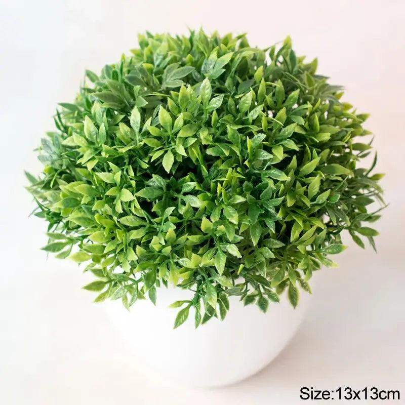 Artificial Plants Bonsai Small Tree Pot Fake Plant Flowers Potted Ornaments For Home Room Table Decoration Hotel Garden Decor - Sublake 