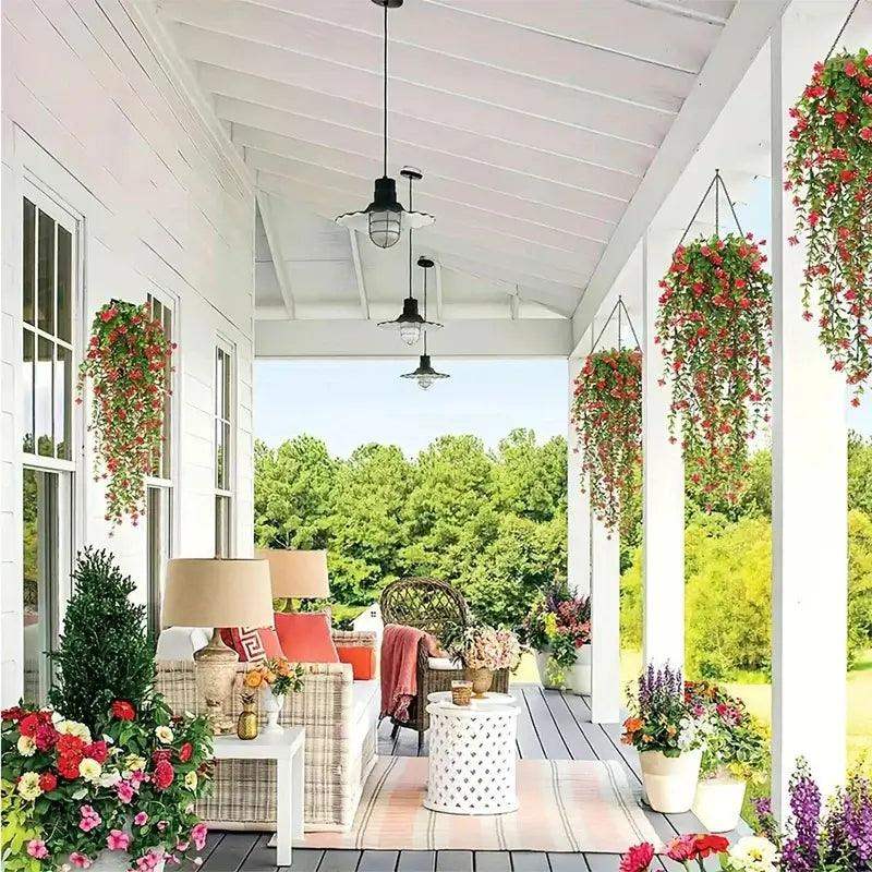 1Pcs 76CM Artificial Ivy Hanging Plants Fake Plant for Home Room Decor Garden Wedding Decoration Outdoor Ornaments Accessories - Sublake 