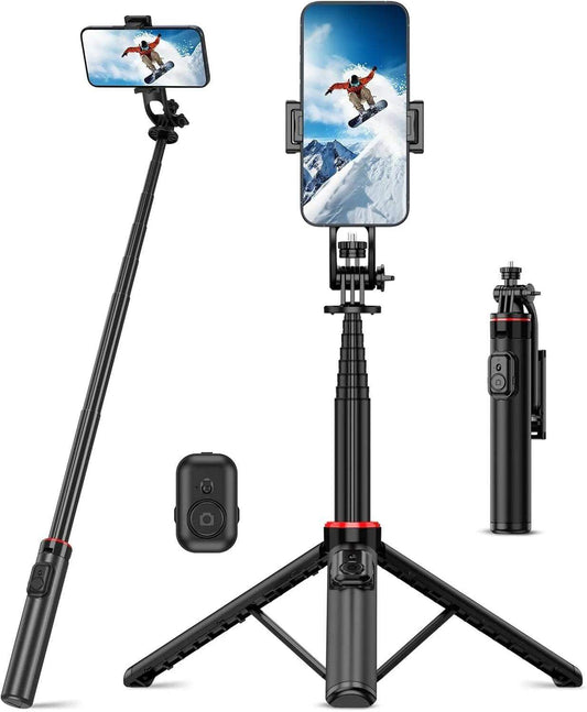 4-in-1 Selfie Stick Tripod – Wireless Remote & 360° Rotation - Sublake 