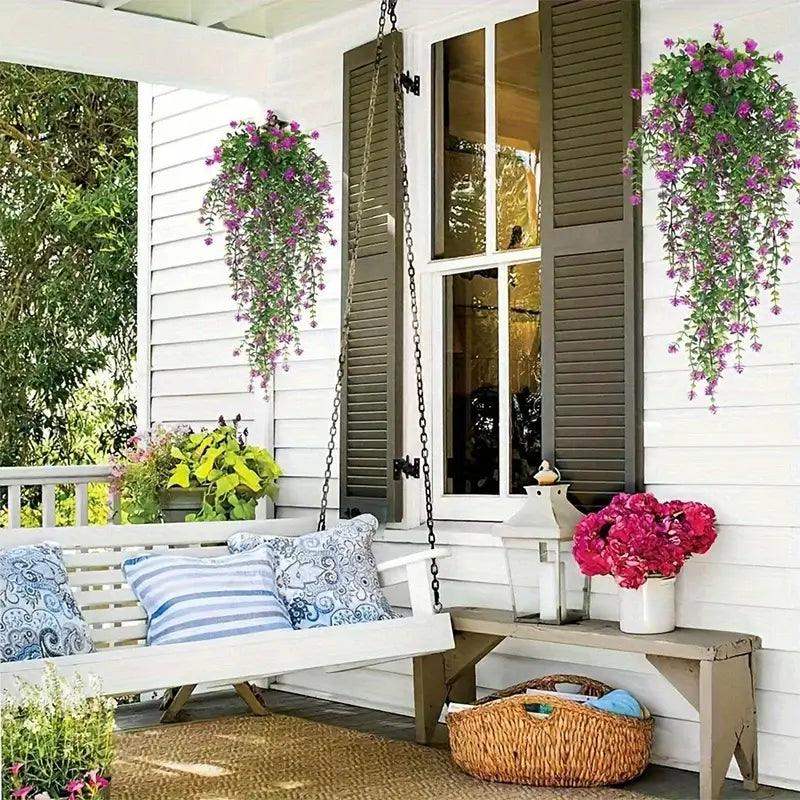 1Pcs 76CM Artificial Ivy Hanging Plants Fake Plant for Home Room Decor Garden Wedding Decoration Outdoor Ornaments Accessories - Sublake 