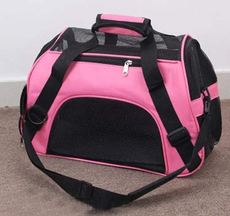 Portable Foldable Pet Travel Carrier Bag Mesh Safe - Sublake 