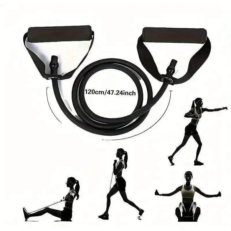 5 Levels Resistance Bands for Strength & Yoga Workouts - Sublake 