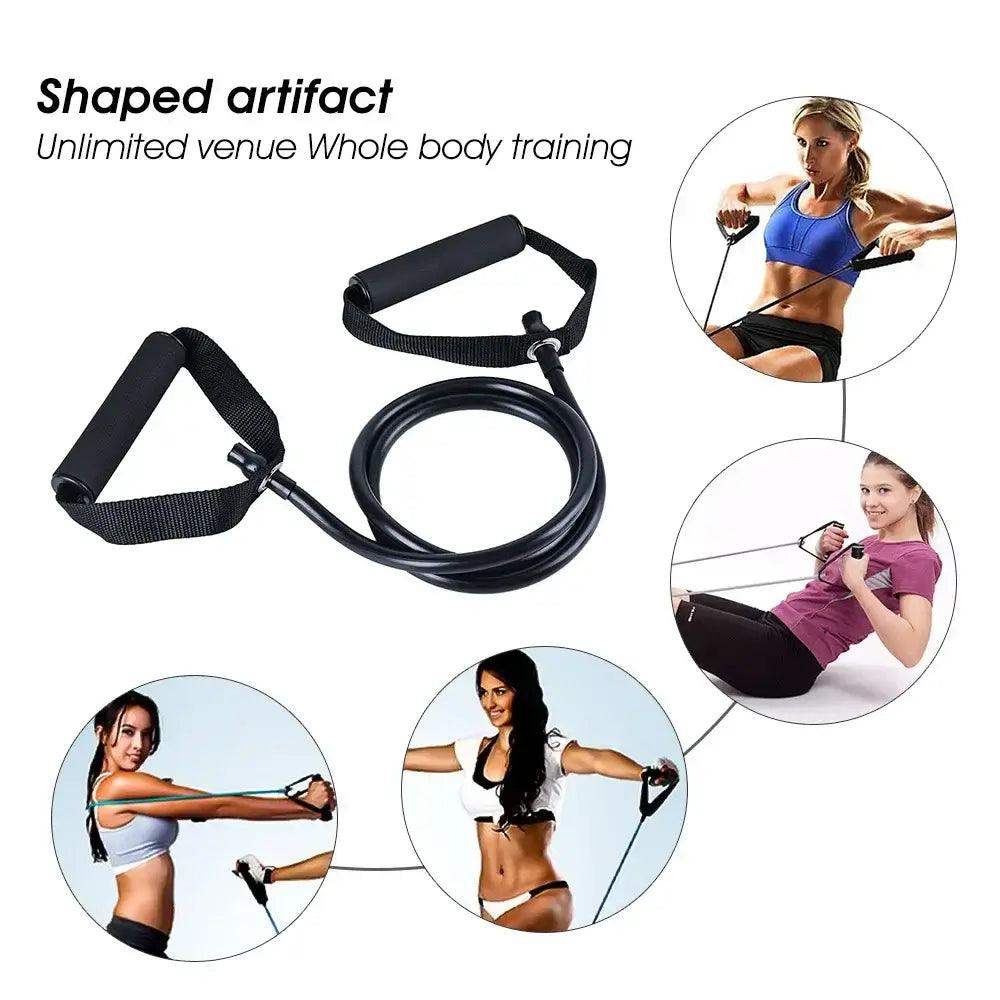 5 Levels Resistance Bands for Strength & Yoga Workouts - Sublake 