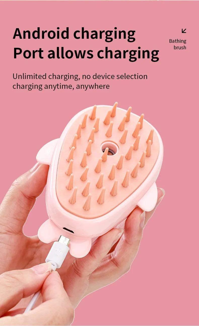 3 in 1 Pet Grooming Brush With Hair Removal And Massage - Sublake 