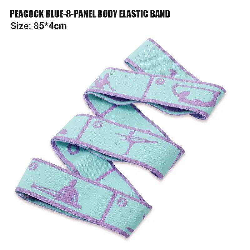 Unisex Elastic fitness, Gym & Yoga Resistance Stretch Band - Sublake 