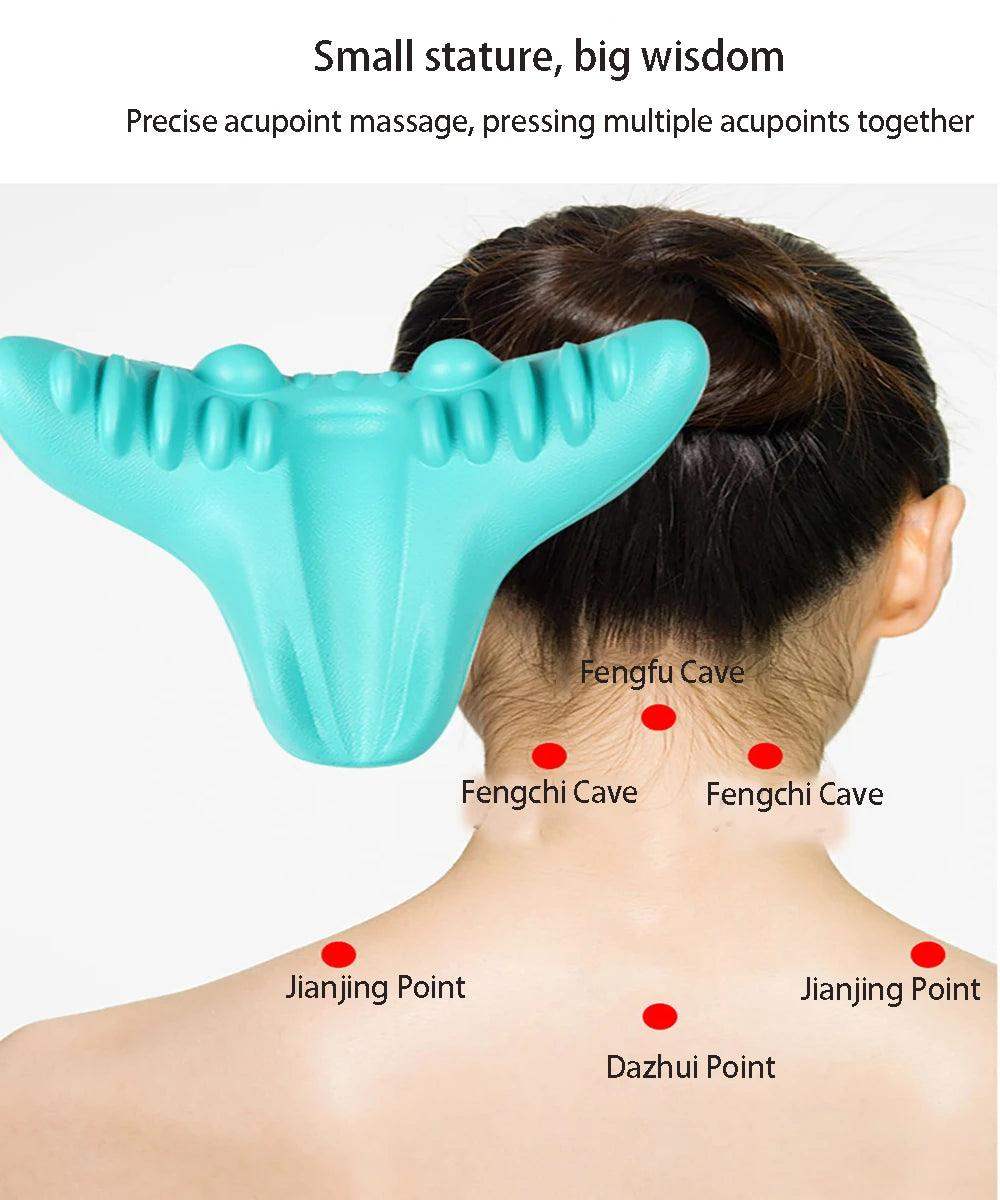 Cervical Neck Shoulder Chiropractic Relax Pillow - Sublake 