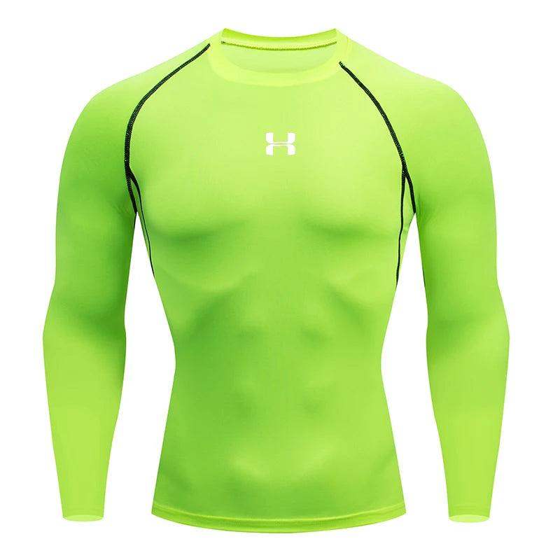 Men Premium Compression Gym Athletic Running Tshirt - Sublake 