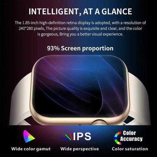 LIGE 2025 Smartwatch – Bluetooth Calls, Fitness & Style - Sublake 