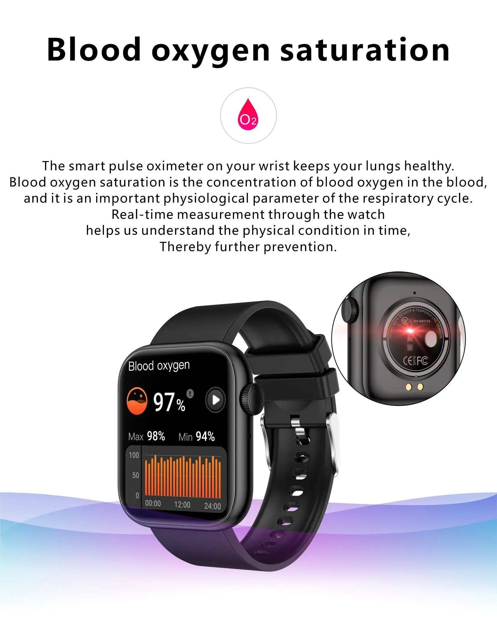 LIGE 2025 Smartwatch – Bluetooth Calls, Fitness & Style - Sublake 