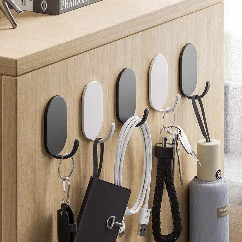 Self Adhesive Hooks Set 5 or 10 Pcs For Coats Keys Pro HD - Sublake 