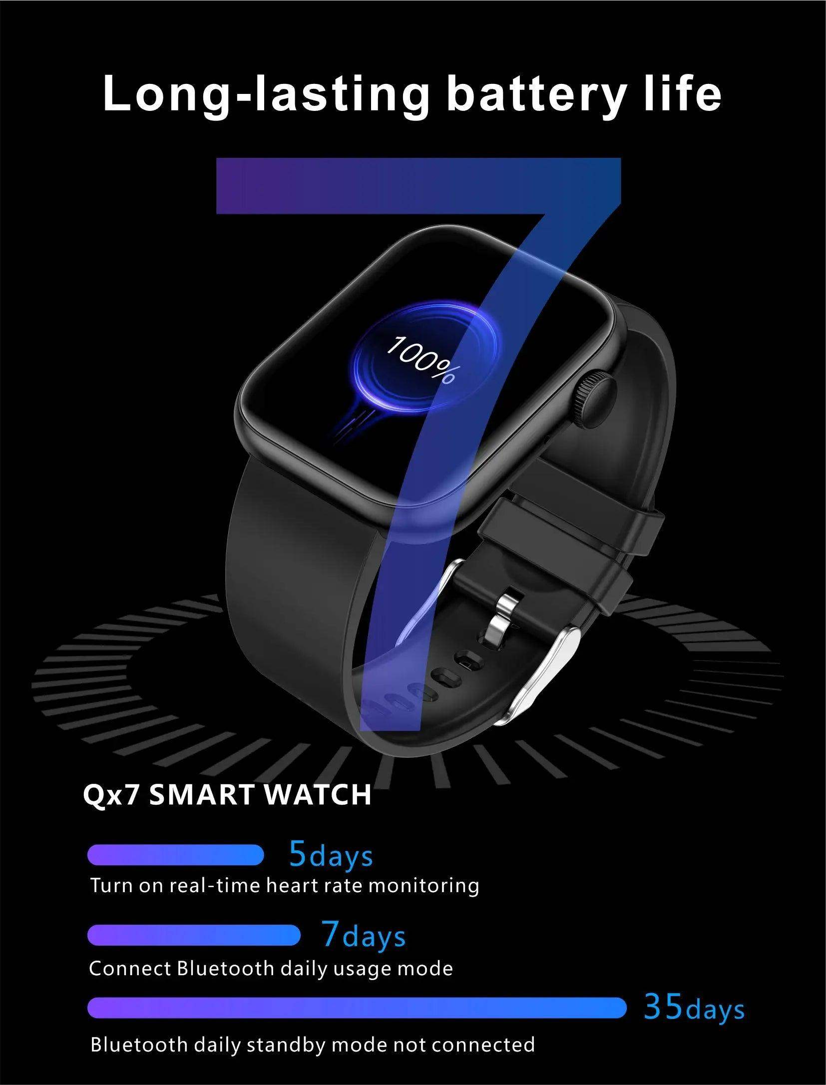LIGE 2025 Smartwatch – Bluetooth Calls, Fitness & Style - Sublake 