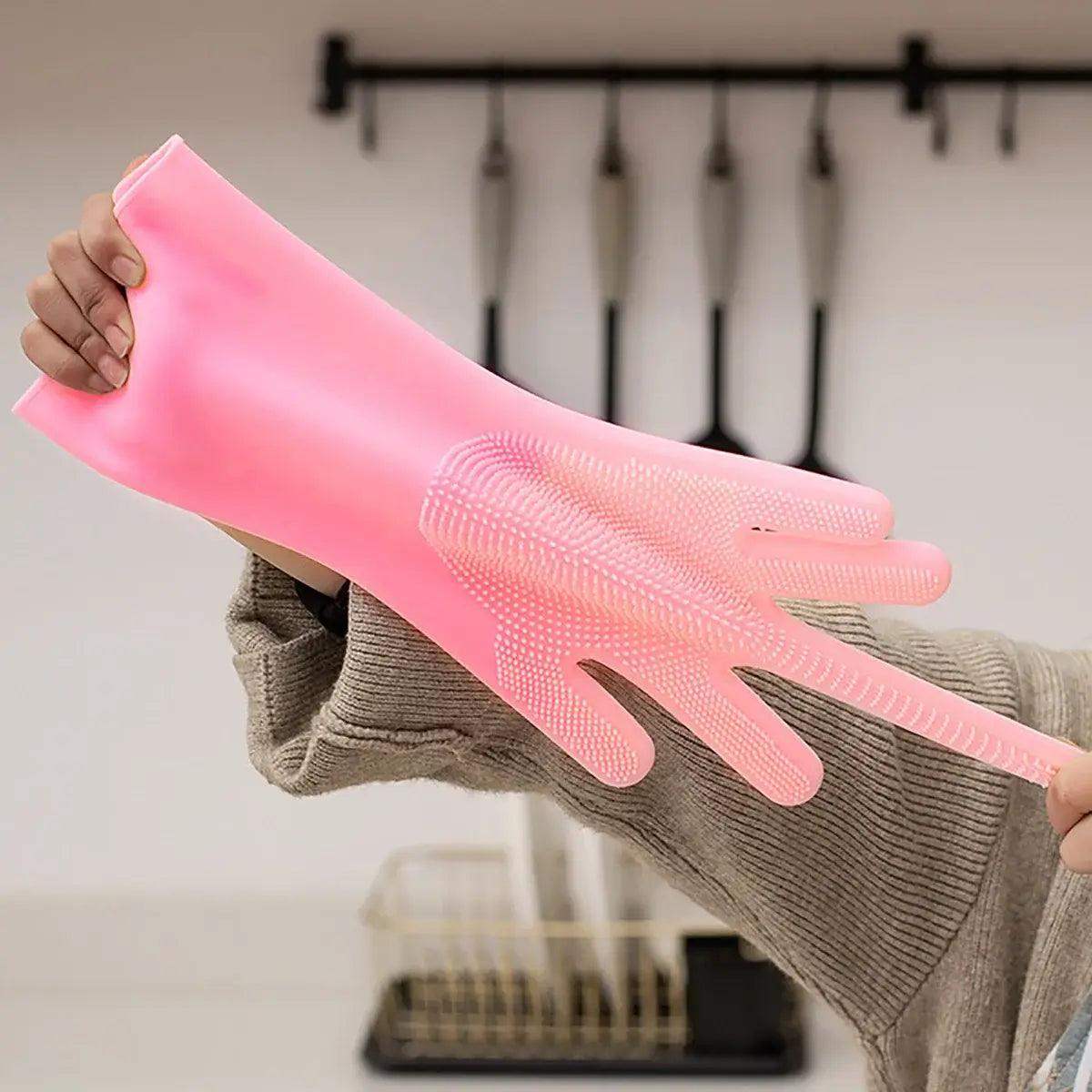 Pet Grooming Gloves for Dogs & Cats – Bathing & Hair Removal - Sublake 