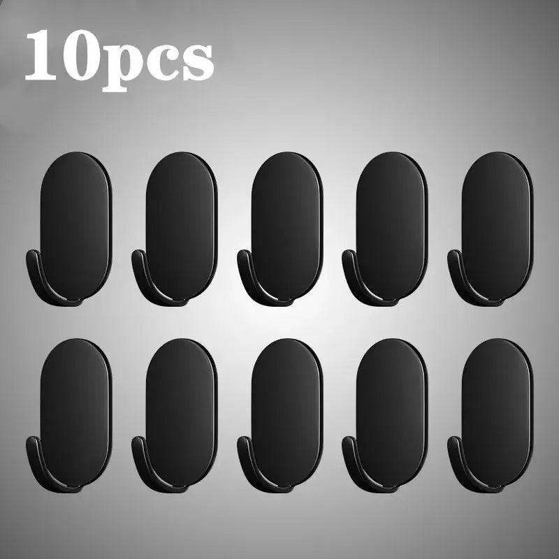 Self Adhesive Hooks Set 5 or 10 Pcs For Coats Keys Pro HD - Sublake 