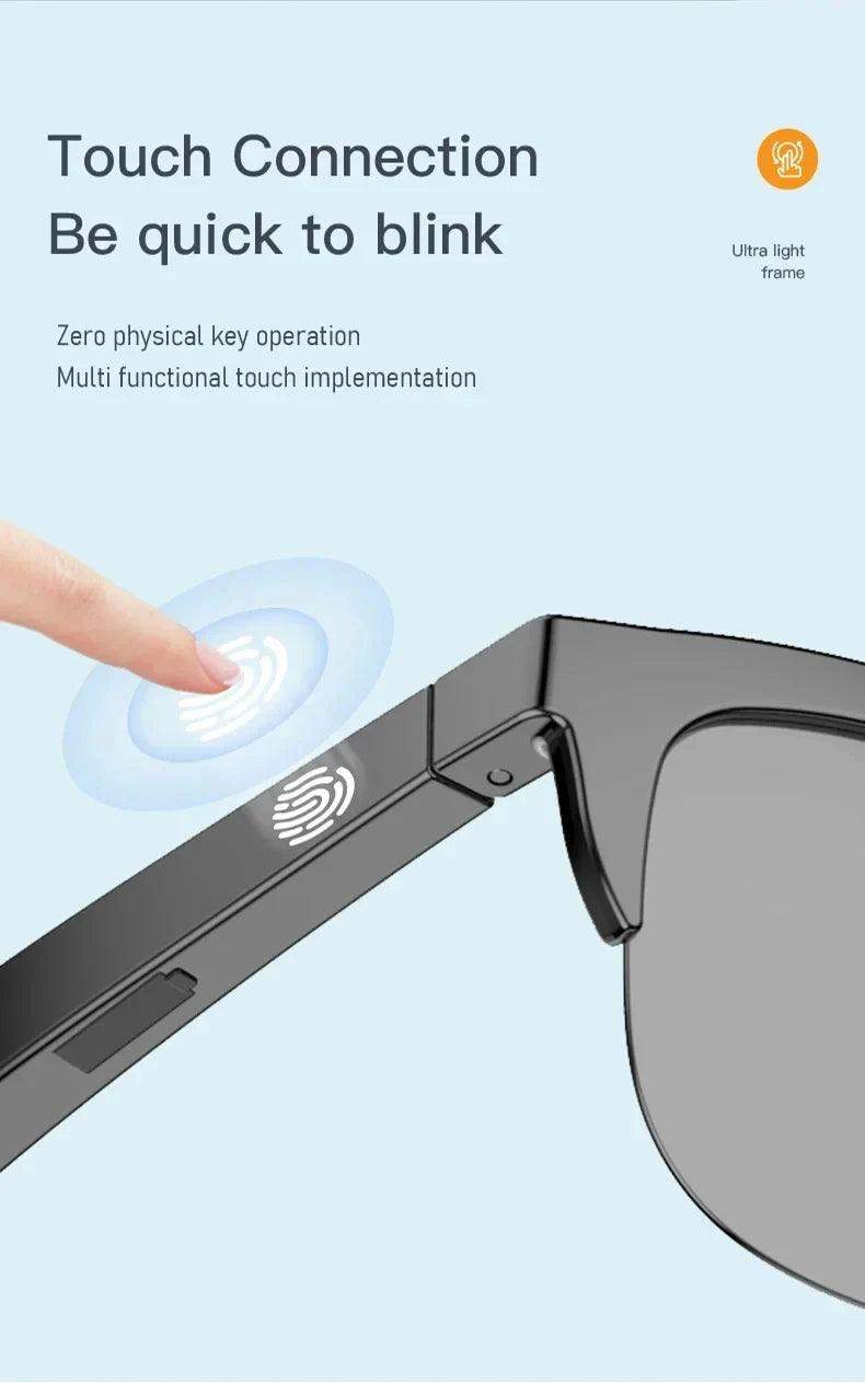 Unisex Smart Bluetooth Sunglasses with Call & UV Protection - Sublake 