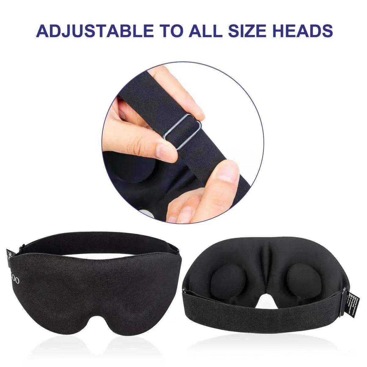 3D Eye Mask for Sleeping with Light-Blocking Design - Sublake 