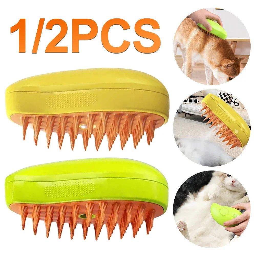 3 in 1 Pet Grooming Brush With Hair Removal And Massage - Sublake 