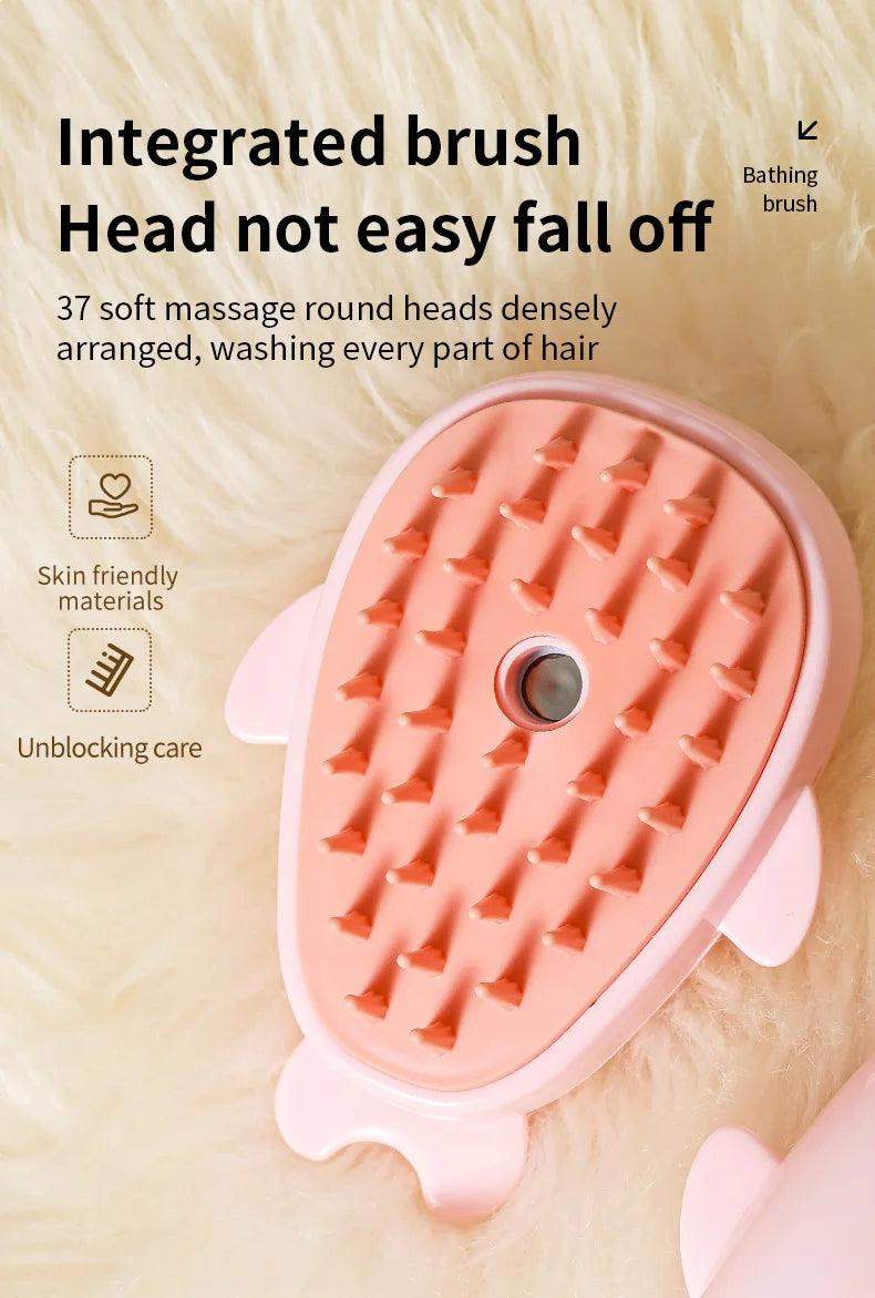3 in 1 Pet Grooming Brush With Hair Removal And Massage - Sublake 