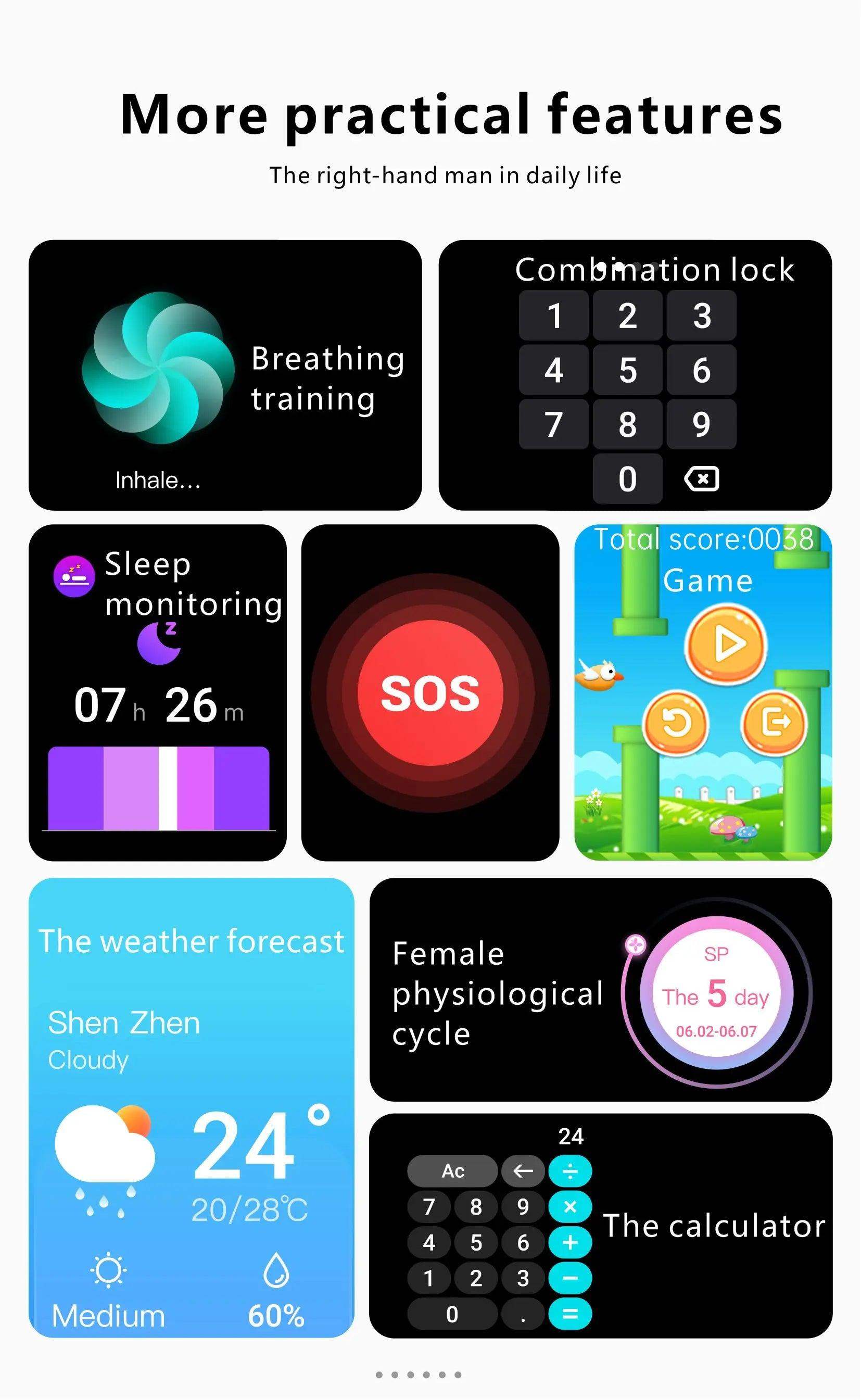 LIGE 2025 Smartwatch – Bluetooth Calls, Fitness & Style - Sublake 