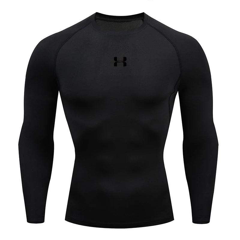 Men Premium Compression Gym Athletic Running Tshirt - Sublake 