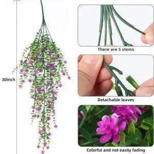 1Pcs 76CM Artificial Ivy Hanging Plants Fake Plant for Home Room Decor Garden Wedding Decoration Outdoor Ornaments Accessories - Sublake 