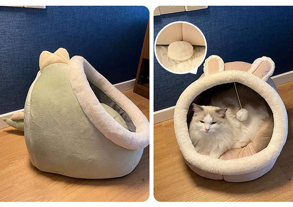 Washable Cat Lounger Cushion – Soft & Cozy Bed for Cats & Small Pets - Sublake 