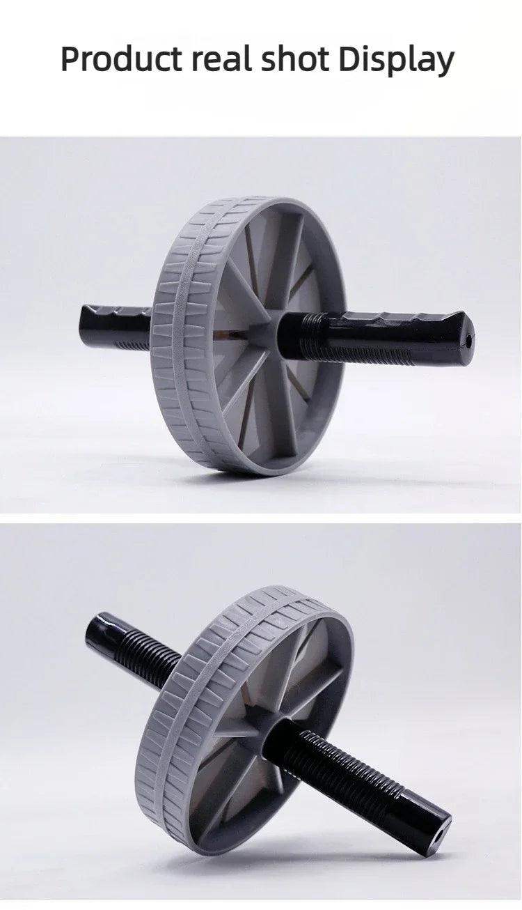 Single-Wheel Silent Ab Roller with Grip Design - Sublake 