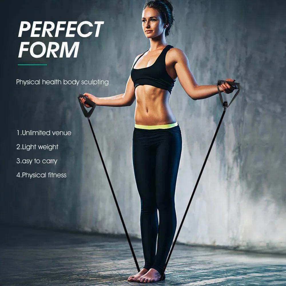 5 Levels Resistance Bands for Strength & Yoga Workouts - Sublake 
