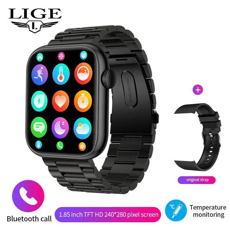 LIGE 2025 Smartwatch – Bluetooth Calls, Fitness & Style - Sublake 