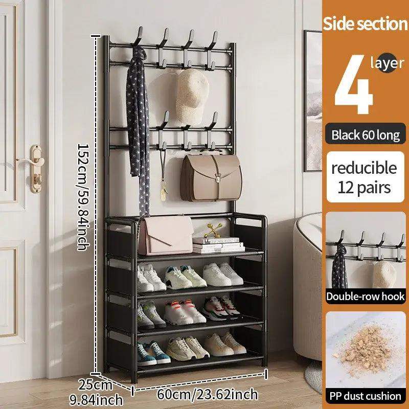Multi-Layer Shoe & Hat Rack - Stylish Storage for Living Room - Sublake 
