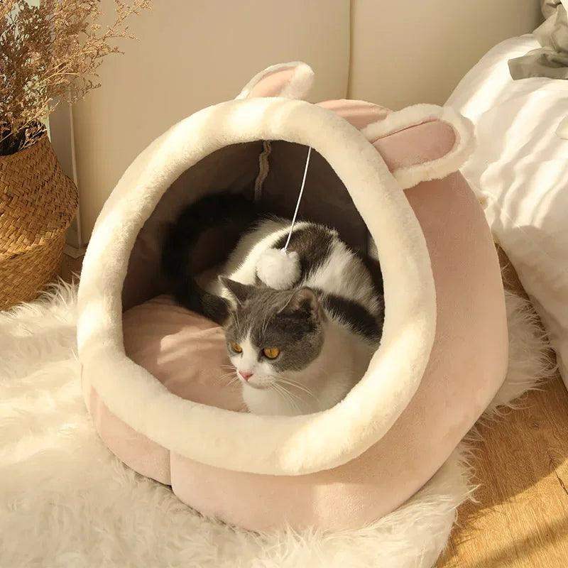 Washable Cat Lounger Cushion – Soft & Cozy Bed for Cats & Small Pets - Sublake 