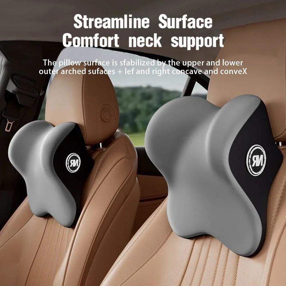 Ultimate Premium Memory Foam Car Lumbar Neck Cushion - Sublake 
