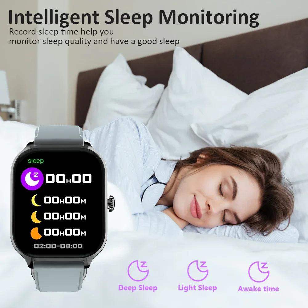 LAXASFIT H9 Smartwatch with Call & Health Monitor - Sublake 