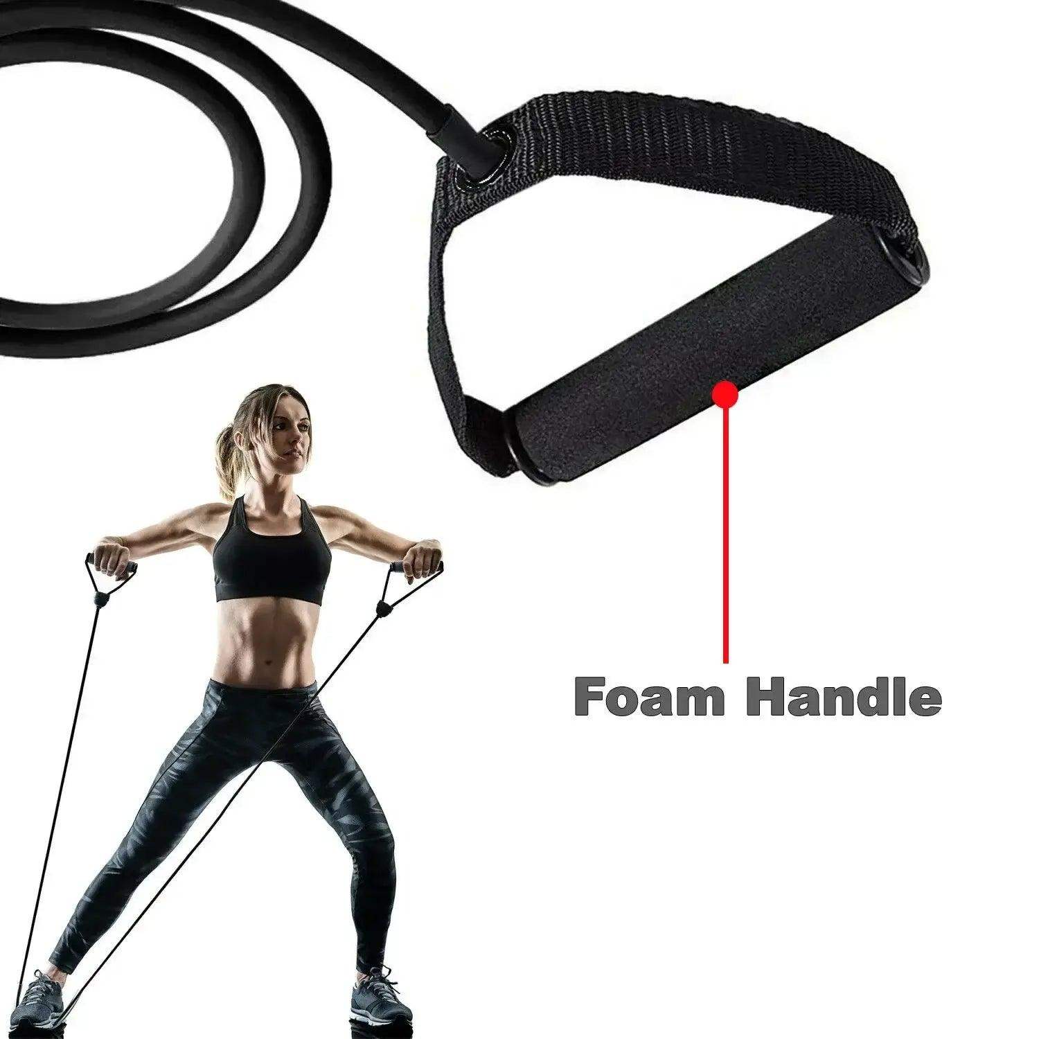 5 Levels Resistance Bands for Strength & Yoga Workouts - Sublake 