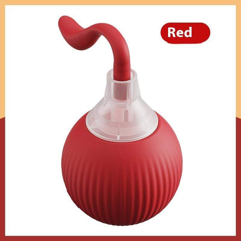 Automatic Pet Interactive Rolling Ball - Magic Tail Style Red // Sublake 