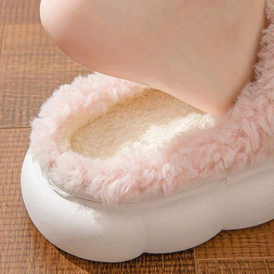 Ultra soft women's slippers for Home - Green / 36x37 // Sublake 