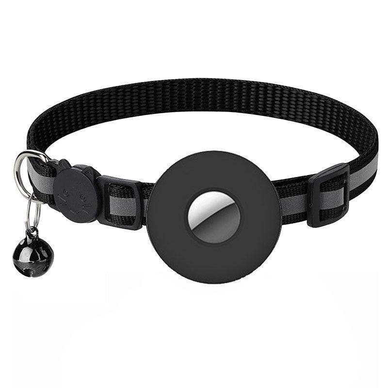 New Airtag Anti-lost Pet Collar - Black // Sublake 