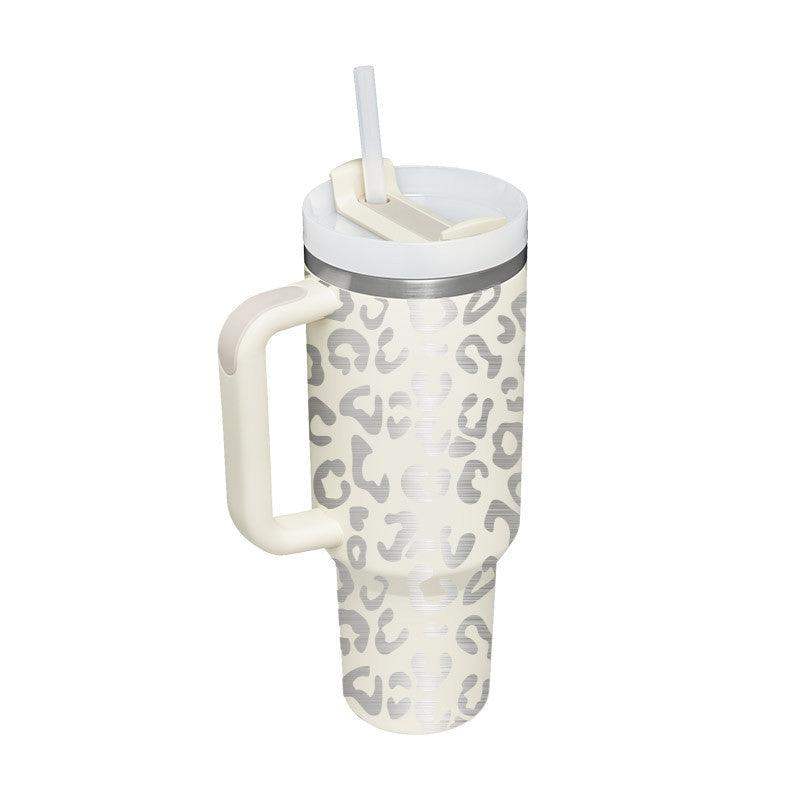 40 oz Stainless Steel Insulated Tumbler - Ivory white / 1200ML / 1PC // Sublake 