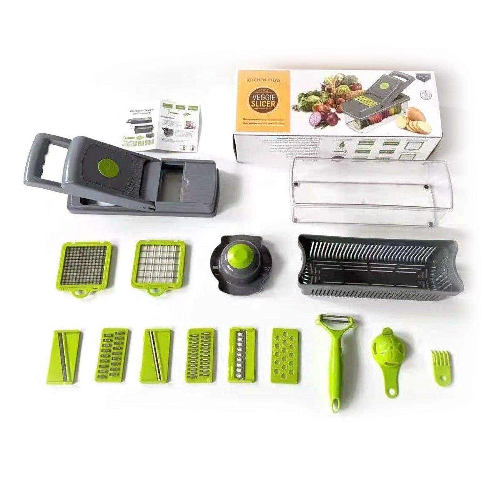 Multifunctional Kitchen Chopper Set - as picture // Sublake 