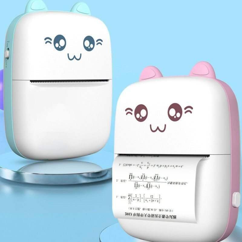 Mini Printer Portable-Bluetooth WiFi Hot Print Pocket - Green / A // Sublake 